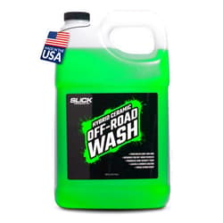 Slick Products Total Off-Road Wash Super Concentrate – Thick Foaming Car Wash Soap with Hybrid-Ceramic Formula for Dirt Bikes ATV UTV Trucks Jeeps and More – Foam Cannon Ready – 128 oz