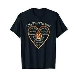 BDSM Tzzs The Ties That Bind - Shibari BDSM Rope Ties T-Shirt