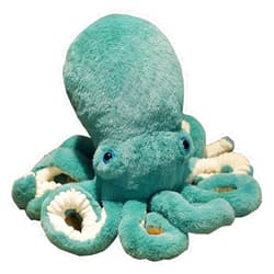 XIYUAN Stuffed Octopus Plush Toy Octopus Stuffed AnimalOctopus Pillow Toy Octopus Children Pillow Plush Animal Toys Used for Home Decoration Gifts Small 11.8inch(Green)