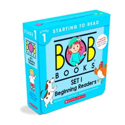Bobby Lynn Maslen,Amy Jindra,Karen Wall Bob Books - Set 1: Beginning Readers Box Set | Phonics, Ages 4 and up, Kindergarten (Stage 1: Starting to Read)
