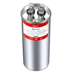AMPTATA AC Capacitor, 50uf CBB65B Capacitor for AC/HVAC/Air Conditioner/Pool Pump/Condenser Fan Run Motor Start, 50MFD CBB65 370VAC 440VAC 450VAC 50/60Hz Carrier ac Capacitor