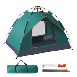 EKBBBYE Pop Up Tent,Instant Tent,Foldable Automatic Tent,Large Size and Space,Easy Set Up Family Tent with Tent Pegs and Carry Bag,Tent Suitable for 3-4 Perso
