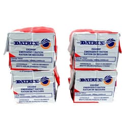 Datrex Emergency Food Ration Bars for Disaster or Survival, 2400 Calories per Pack of 12 Bars
