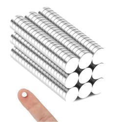 BEST CHOICE MAGNETS Small Magnets, 180 Pack Refrigerator Magnets 6x2mm Rare Earth Magnets Neodymium Magnets for Crafts, Whiteboard, Kitchen Cabinet