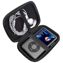 Lamshaw Compatible with Innioasis Y1 Case, Lamshaw Durable EVA Carrying Case, Shockproof & Lightweight Protective Cover Compatible for Innioasis Y1 Mp3 Player (Black)