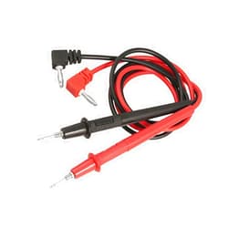 Uxcell a11080100ux0145 Dmiotech Banana Plug Multimeter Probe Test Lead Cable, 0.6M Pair, 1000V, Black