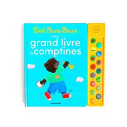Danièle Bour,Laura Bour,Céline Bour-Chollet Petit Ours Brun - Mon grand livre de comptines - Dès 1 an