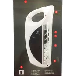 Ray-Bow Raybow GL-660 Rechargeable LED Emergency Lantern, 110-220 Volts (Worldwide use)