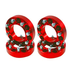 KUUHLERSAT 4PCS 2 inch Skid Steer Wheel Spacer 8 Lug Wheel Spacers 8x8 for Bobcat Case CAT John Deere New Holland