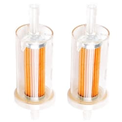 Comigal Pack of 2 695666 Fuel Filter for 845125 691035 493629 Briggs & Stratton husqvarna Troy-Bilt MTD Craftsman John Deer D100 D105 D110 Lawn Mower Tractor