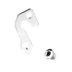 PEUTIER Derailleur Hanger, Aluminum Alloy Rear Derailleur Hanger 94 Bike Tail Hook for GT, Aggressor, Avalanche, KHS, Timberline, Kestrel, Kettler, Mongoose Mountain Road Bicycles MTB Parts (Silver)