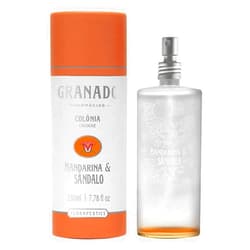 Granado - Linha Terrapeutics - Colonia Mandarina e Sandalo 230 Ml - (Terrapeutics Collection - Mandarine and Sandalwood Cologne 7.78 Fl Oz)