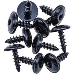 Rexka 10pcs T25 Fender Liner Splash Shield Bumper Cover Self Tapping Torx Screw Compatible with N90974701 Volkswagon Audi Porsche