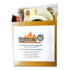 LavaLock Gasket Kit for Weber Smokey Mountain WSM 18.5 22.5 for Nomex RTV grill gasket seal