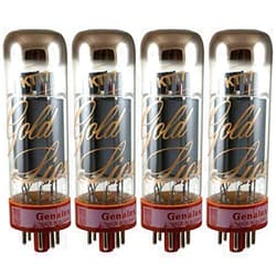 AmplifiedParts Vacuum Tube - KT77, Genalex Gold Lion, Matched Quad