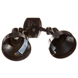 RAB Lighting H2B Bell Shaped Dual Floodlight Kit, PAR38 Type, Aluminum, 300W Power, Black, Multicolor