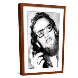 ART.COM Wall Premium Photographic Print Ralph ‘Sonny’ Barger, Hells Angel’S Leader in June 1970 on Brown Frame, 17