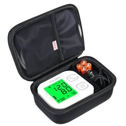 BOVKE Carrying Case for iHealth Track Smart Upper Arm Blood Pressure Monitor, iHealth Bluetooth Blood Pressure Machine Case, Black