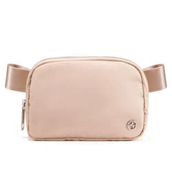 Pander Everywhere Belt Bag for Women, Fashion Waist Packs, Crossbody Bags, Everywhere Belt Bag with Adjustable Strap (Raw Linen).