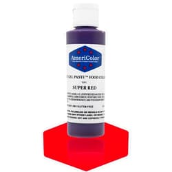 AmeriColor Soft Gel Paste Food Color, 4.5-Ounce, Super Red