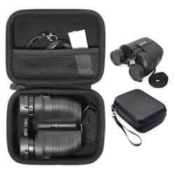 CaseSack Binoculars Case Compatible with 15x25, 12x25, 10x25, 16x21 Binoculars Like Occer, Hontry, Gskyer, SkyGenius, Aurosports, Pentax, Beenate, L-Byakov, Mahauk, Leupold
