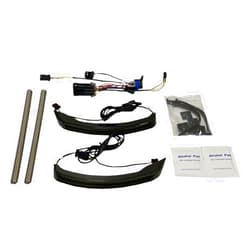 Custom Dynamics CD-IND-SPRING-S Dual-Intensity Low-Profile Saddlebag Lights - Smoke Lens