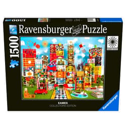 Ravensburger Eames House of Cards Fantasy - 1500 Piece Jigsaw Puzzle for Kids and Adults | Unique Design | Softclick Technology Sustainable Materials | Designed by Renowned Artist