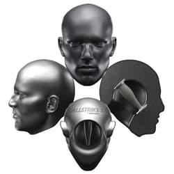 Revgear All Strike 2 Punching Boxing MMA Dummy, Human Head Punch Feeling, All Angle Striking, Rugged Durable, Ergonomic Design, Punching Pad Alternative, Strong One Hand Grip