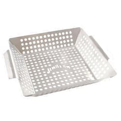 Jim Beam JB0127 Stainless Steel Heavy Duty Grilling Wok