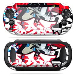 MIGHTY SKINS MightySkins Skin Compatible with PS Vita PSVITA PlayStation Vita Portable wrap Sticker Skins Graffiti Mash Up