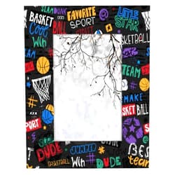 Vomwwlix 8x10 Picture Frame Sport Basketball Wood Picture Frames for Tabletop or Wall Mount Display 8x10 or 8x8 Picture Photo Frames for Decor Home College Christmas Gift