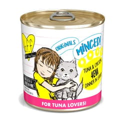 Weruva Best Feline Friend (B.F.F.) Tuna & Chicken 4-Eva with Tuna & Chicken in Gravy Cat Food, 10oz Can (Pack of 12)