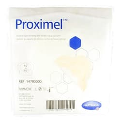 Hartmann 14700000 Proximel Silicone Foam Dressing with Border, Large Sacrum, Pack of 5