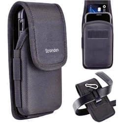 Stronden Heavy Duty Holster for Samsung Galaxy S26 Ultra, S25 Ultra, S24 Ultra, S23 Ultra, S22 Ultra, Google Pixel 10 Pro XL, Pixel 9 Pro XL, 8 Pro, 7 Pro - Military Grade Pouch (Fits Armor Case on)