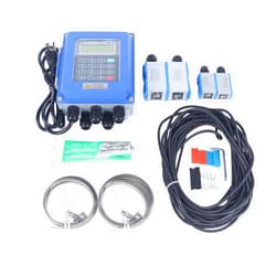 ATOLOMOTOR TUF-2000B DN20~DN700mm Portable Ultrasonic Flow Meter,Fixed Clamp Digital Liquid Flowmeter IP67 Protection with TM-1 & TS-2 Transducers