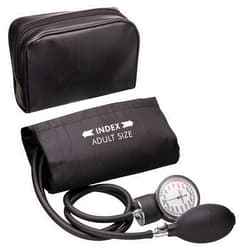 NOVAMEDIC Professional Black Adult Size Blood Pressure Machine, 8.7”-16.5