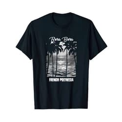 Bora Bora Colorful RTees Bora Bora Souvenir - French Polynesia Reminder T-Shirt