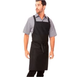 Chef Works Unisex Cross-Back Bib Apron