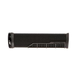 Lizard Skins Unisex's Single-Sided Lock-On Machine Handlebar Grips, Jet Black, Pair