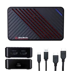 AVerMedia Live Gamer Ultra GC553 – 4K60 HDR Pass-Through, 4K30 Capture, Low Latency for Xbox Series X/S, PS5, Switch, Windows 11/macOS 10.13