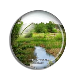 Weekino Crystal Fridge Magnets Westminster Colorado USA Travel Souvenir Funny Sticker for Gift Home Decoration Office Whiteboard