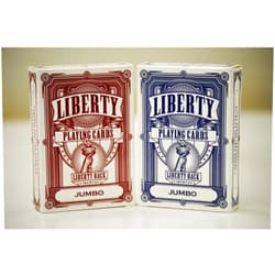 Playingcards.net Liberty Jumbo Playing Cards Set of 2 Decks