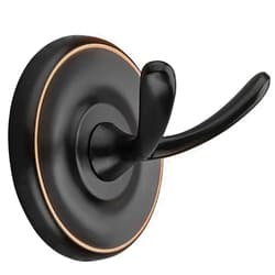 VBHHY Traditional Round Bathroom Towel and Robe Hook, Zinc Alloy