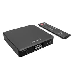 TOPPING D50 III Desktop HiFi DAC & Preamplifier, Dual ES9039Q2M, Bluetooth 5.1, Hi-Res Audio, DSD512/PCM768kHz Support, RCA/TRS Outputs, Includes 12V Trigger and Remote Control (Black)