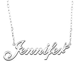 RONKAHSHOW Custom Pendant Name Necklace Customized Personalized 18K Gold with Heart Necklace Best Gift for Women New Year Birthday Mother’s day Christmas wedding Party Gold