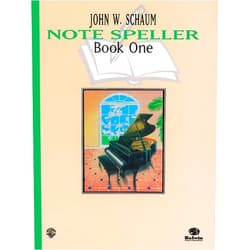 By John W. Schaum (Author) Schaum Note Spellers Book 1 (Schaum Method Supplement, Bk 1)
