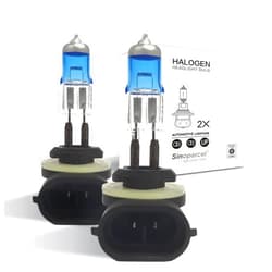 Sinoparcel 881 Halogen Fog Light Bulb,150% More Brightness Replacement for Standard 27W Bulb,Pack of 2