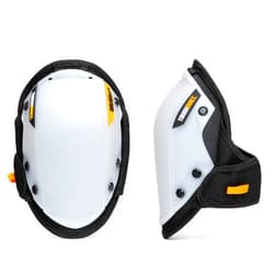 ToughBuilt – GelFit Non-Marring Knee Pads, Professional Gel Cushion Kneepads with EVA Foam Comfort Layer, Smooth Non-Scratch Shell, Adjustable Straps, and Heavy-Duty Jobsite Protection (TBL-KP-G203-R)