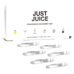 Just Juice Discovery Set - Mini Perfumes for Women and Men - Fruity, Floral, Gourmand Men's and Women's Fragrances - Travel Perfume Set - 6 pc