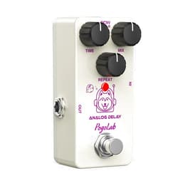 POGOLAB Delay Pedal, Delay Pedals for Electric Guitar, Analog Delay Guitar Pedal, DC 9V True Bypass, Mini Delay Pedal